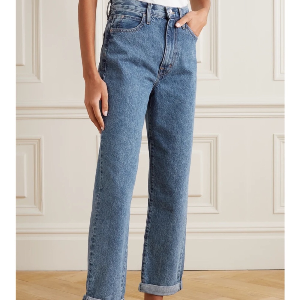 Slvrlake Dakota High Rise Relaxed Fit Jeans in Tuscan